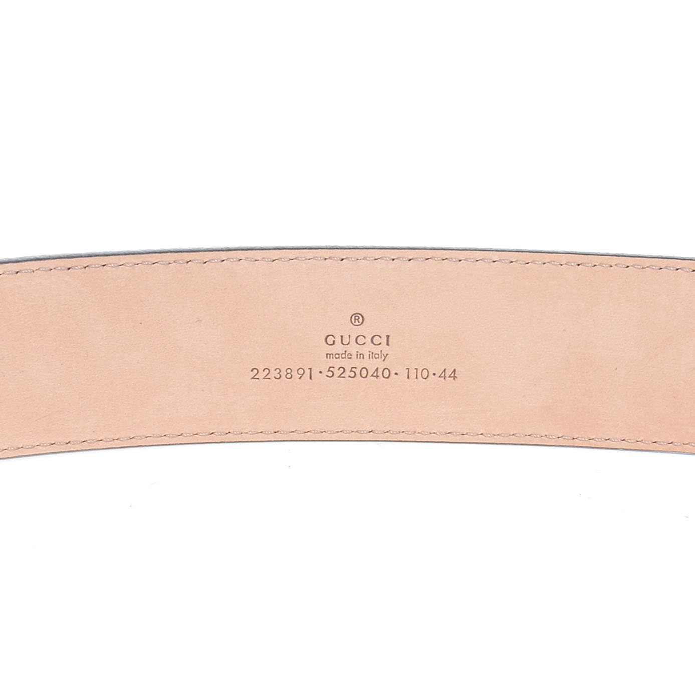 Gucci Imprime Monogram GG Belt 110 44 Black 3 of 4