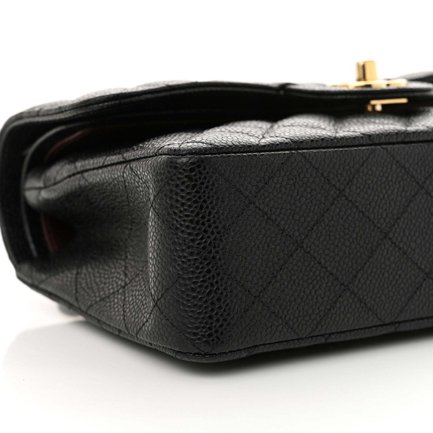 Chanel Caviar Quilted Small Double Flap Black 9 of 10