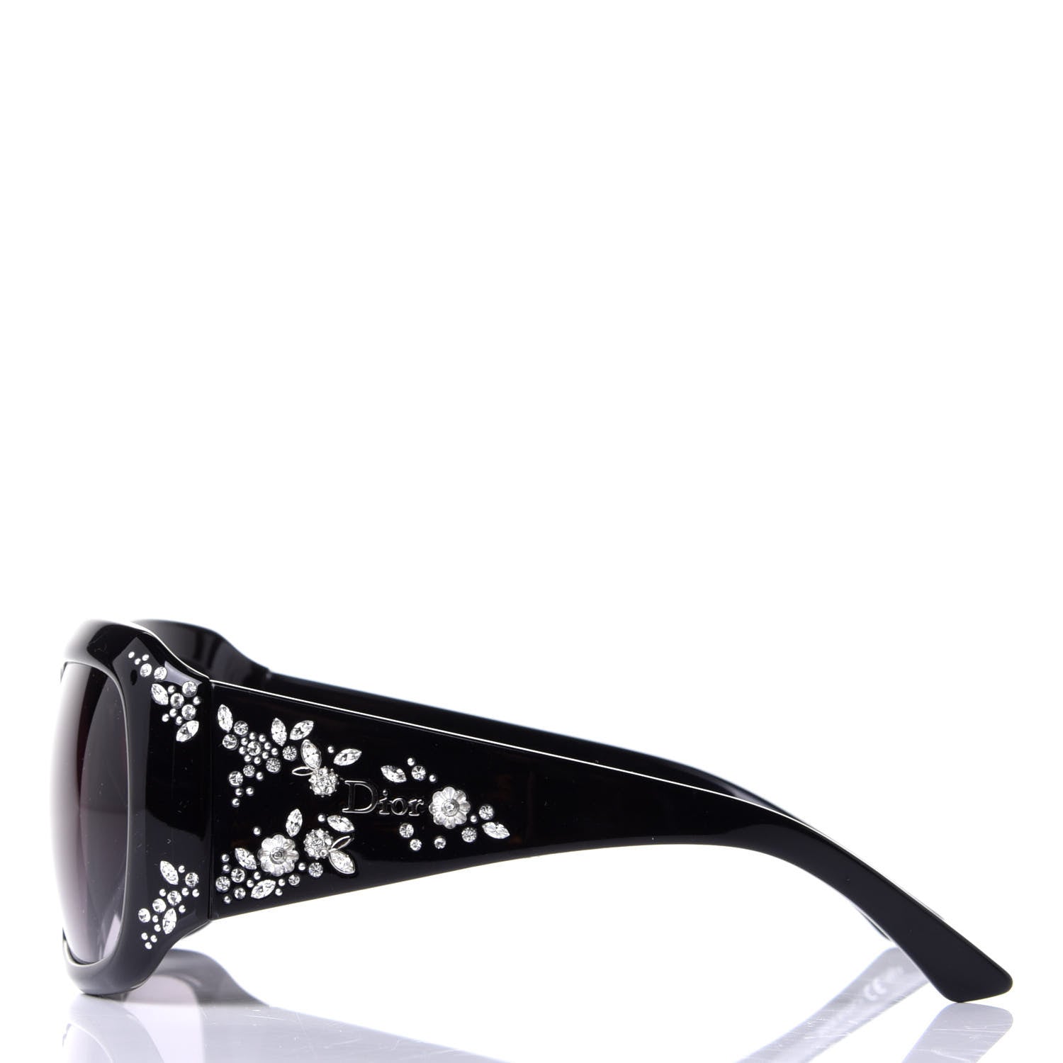 Christian Dior Crystal Minuit Sunglasses Black 3 of 4