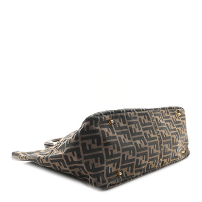 Fendi Zucchino Tote Tobacco 4 of 10