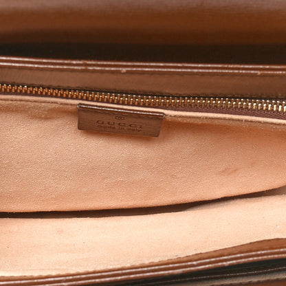 Gucci GG Supreme Monogram Horsebit 1955 Shoulder Bag Beige Brown Sugar 5 of 10