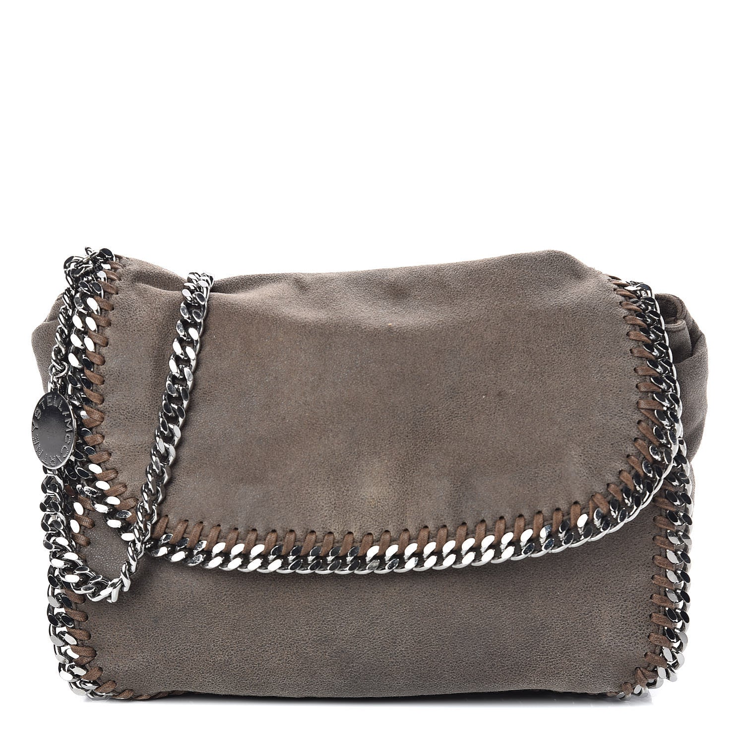 Stella McCartney Shaggy Deer Falabella Shoulder Bag Brown 1 of 12