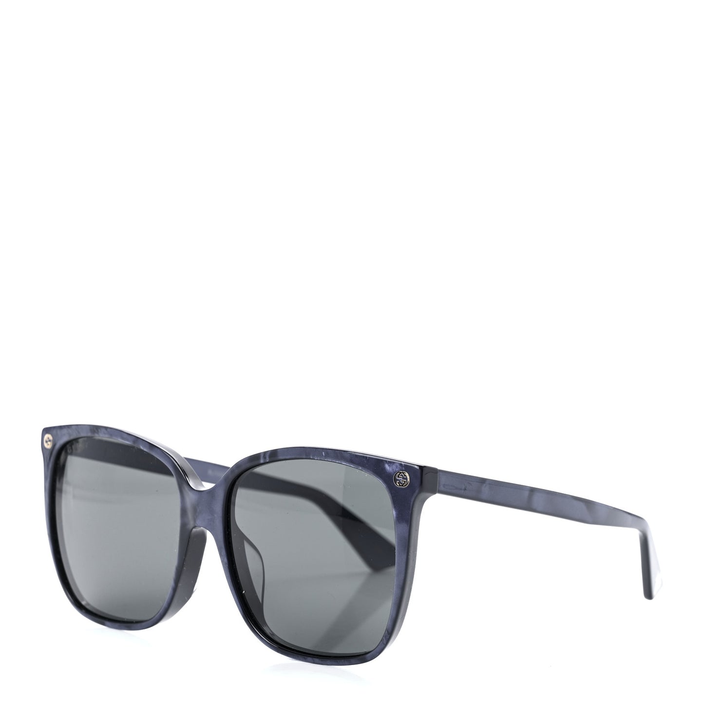 Acetate GG Sunglasses GG0022S Blue Grey
