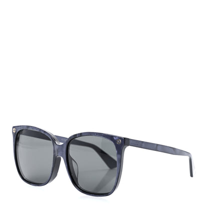 Gucci Acetate GG Sunglasses GG0022S Blue Grey 1 of 9