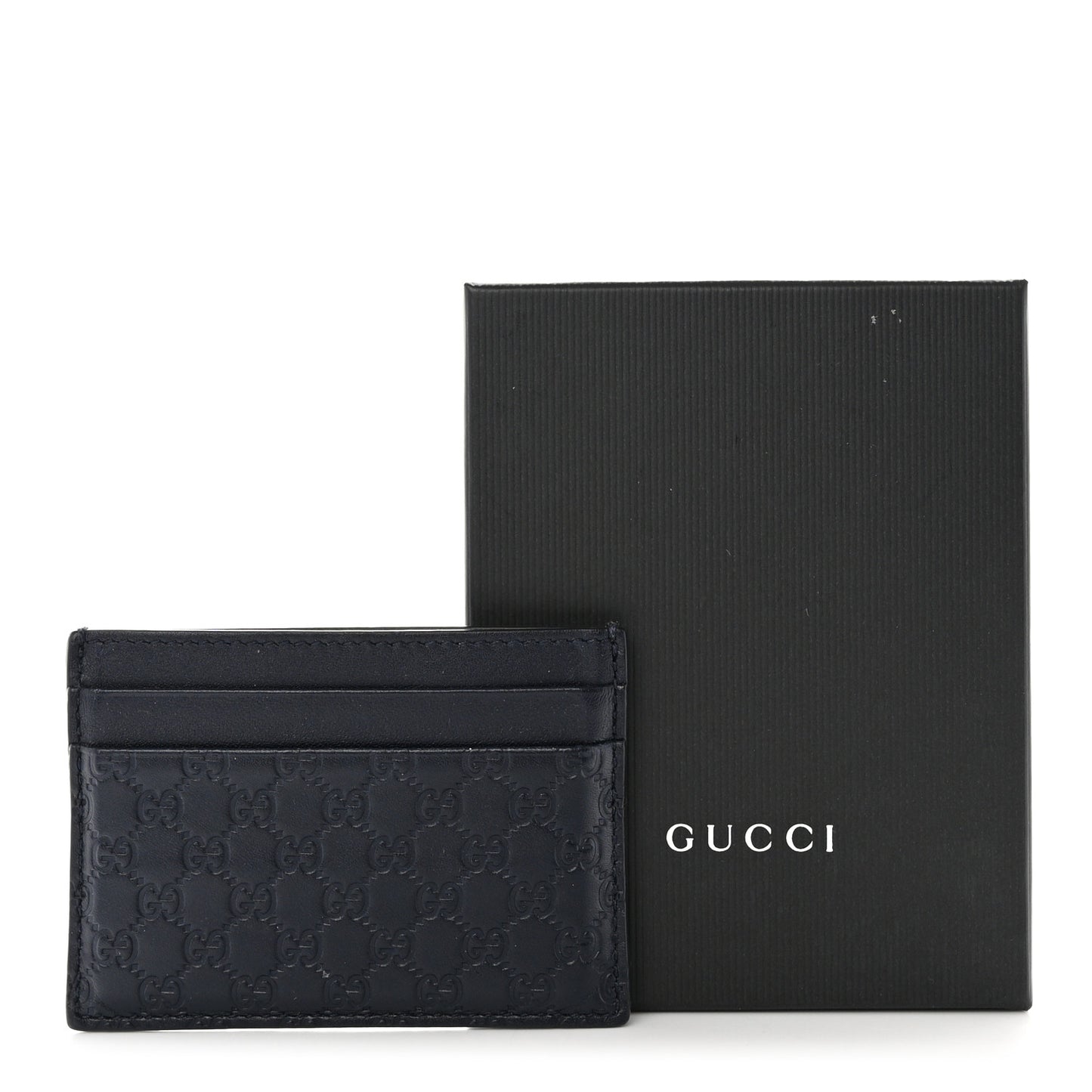 Microguccissima Card Holder Blue