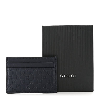 Gucci Microguccissima Card Holder Blue 8 of 8