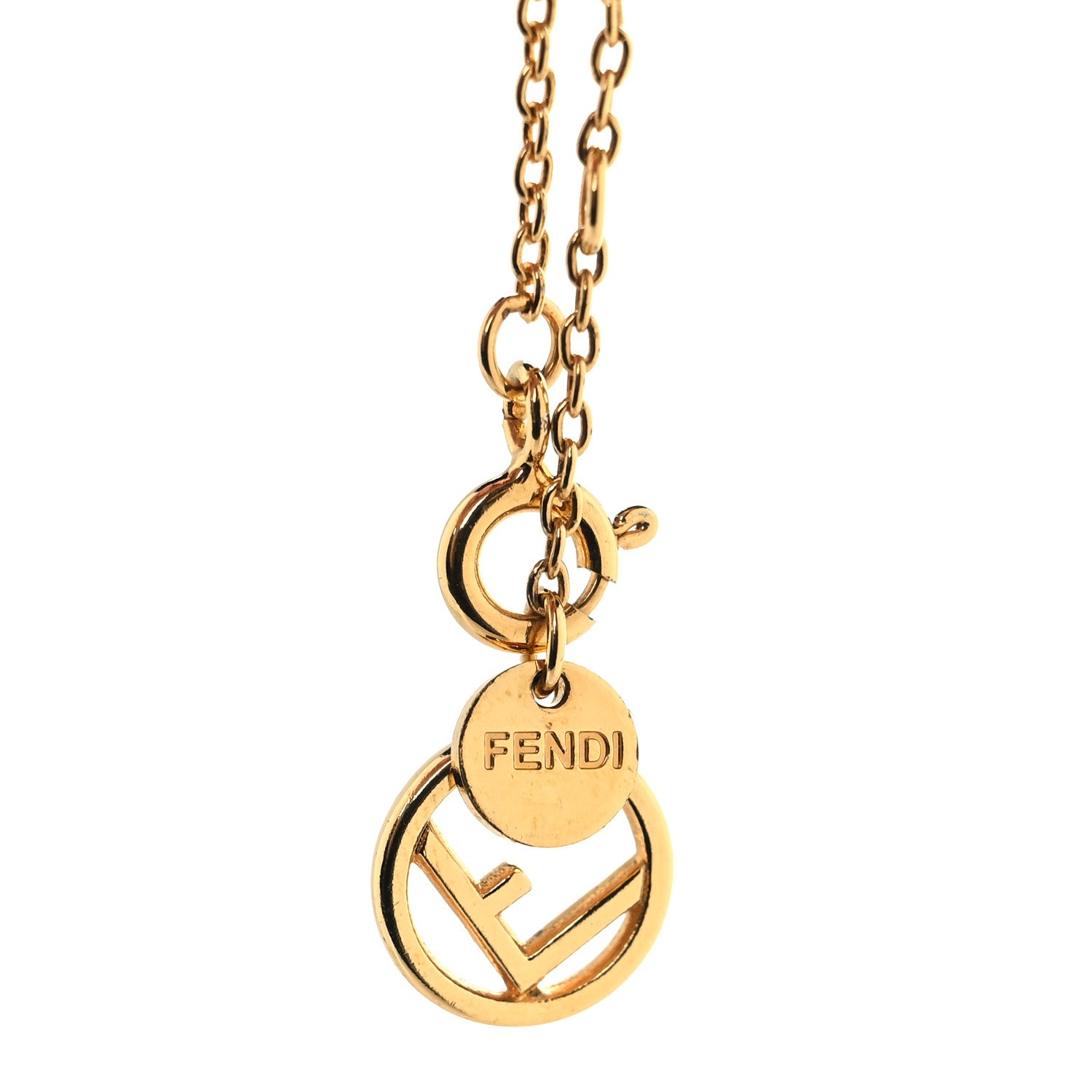 Fendi Metal Crystal F is Fendi Bracelet Gold 1887779 – FASHIONPHILE