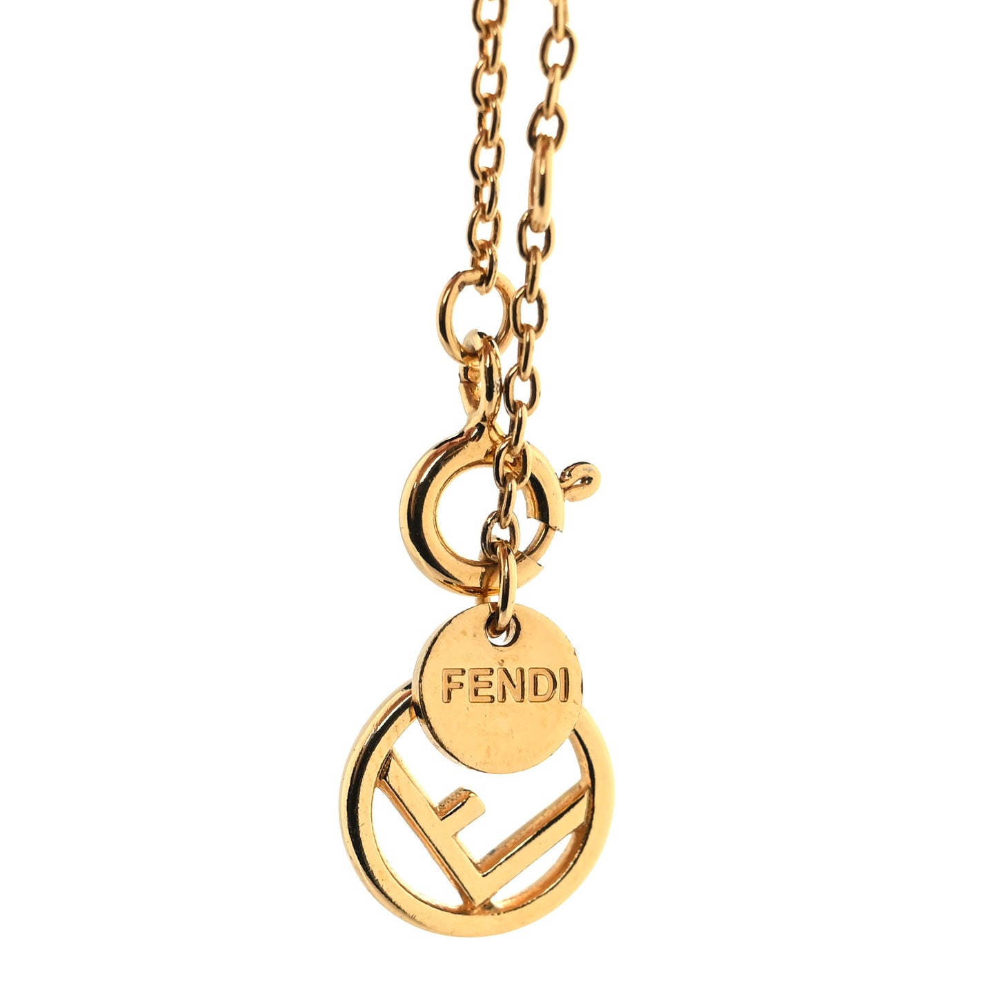 Metal Crystal F is Fendi Bracelet Gold