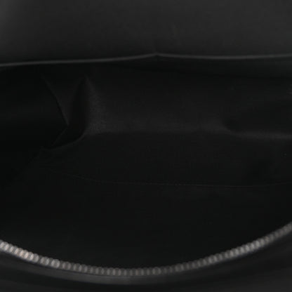 Louis Vuitton Grained Calfskin Aerogram Takeoff Backpack Black 4 of 8