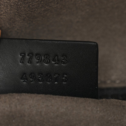 Gucci GG Supreme Monogram Belt Bag Black 7 of 10