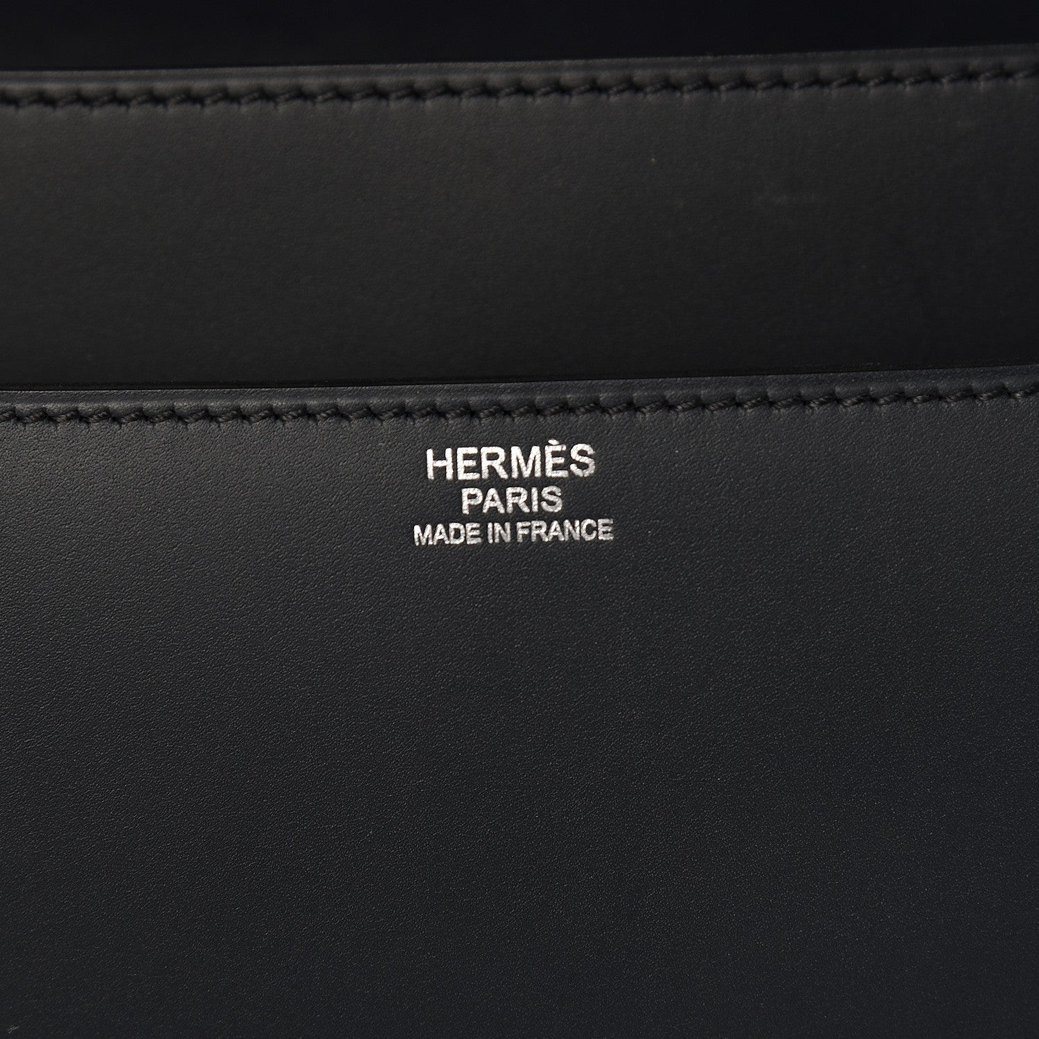Hermes Veau Sombrero Constance Cartable 29 Bleu Obscur 6 of 11