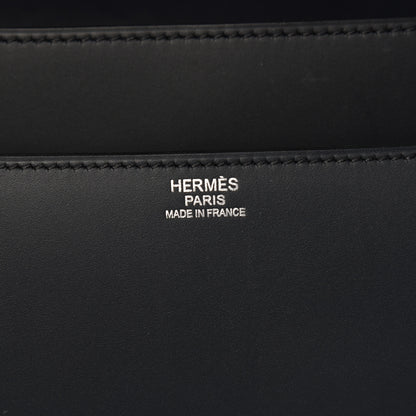 Hermes Veau Sombrero Constance Cartable 29 Bleu Obscur 6 of 11
