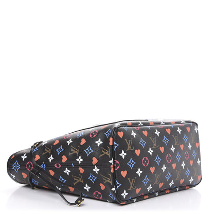Louis Vuitton Game On Neverfull MM Black 3 of 9