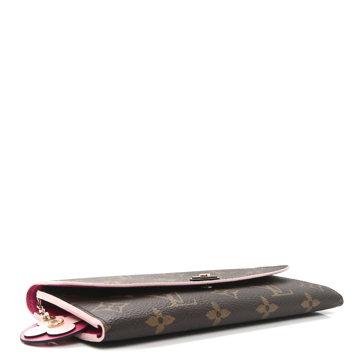 Louis Vuitton Monogram Bloom Flower Emilie Wallet 4 of 6