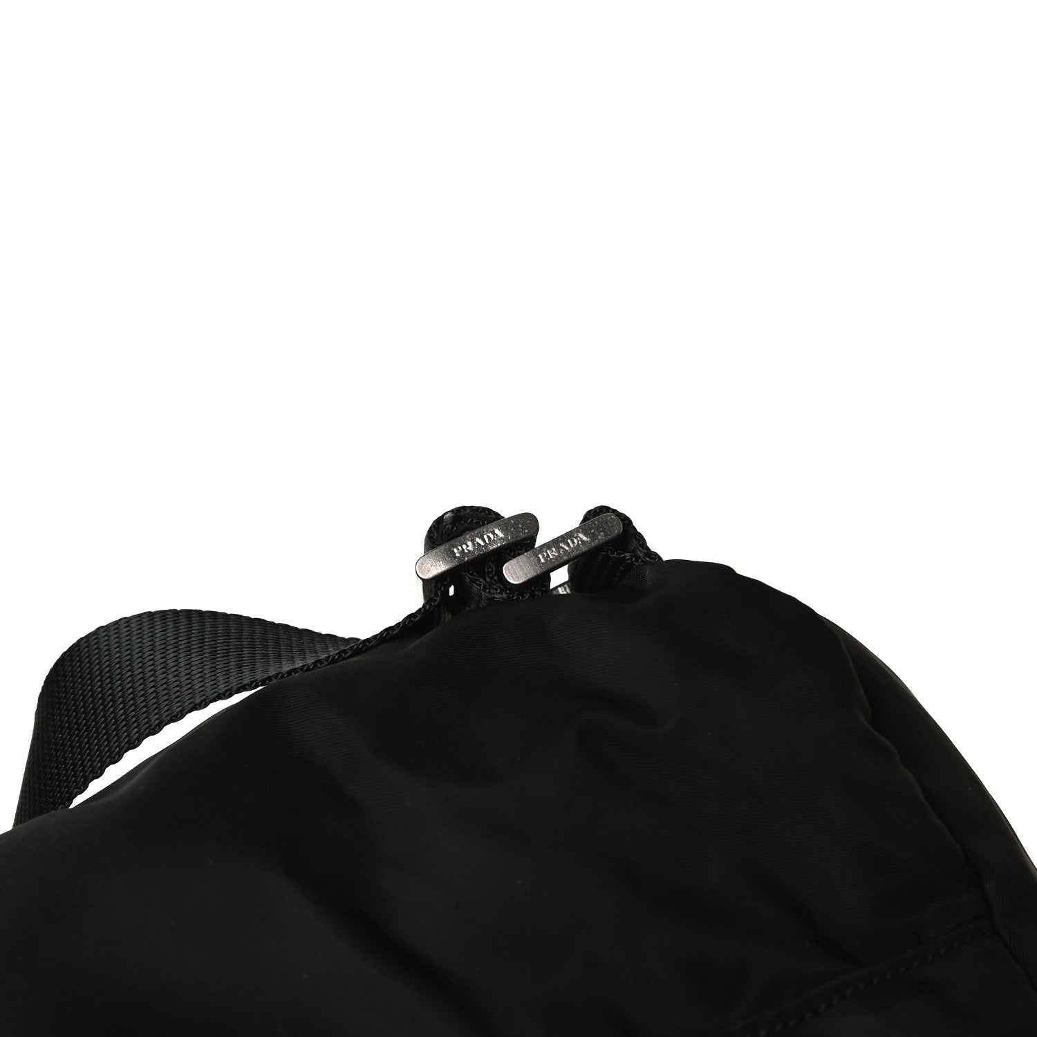 Prada Nylon Vela Medium Backpack Black 16 of 22