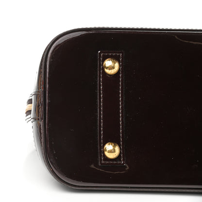 Louis Vuitton Vernis Alma PM Amarante 8 of 12