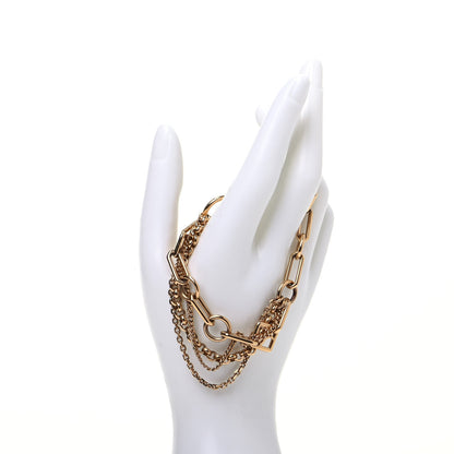 Louis Vuitton Vegas Chain Bracelet Gold 2 of 6