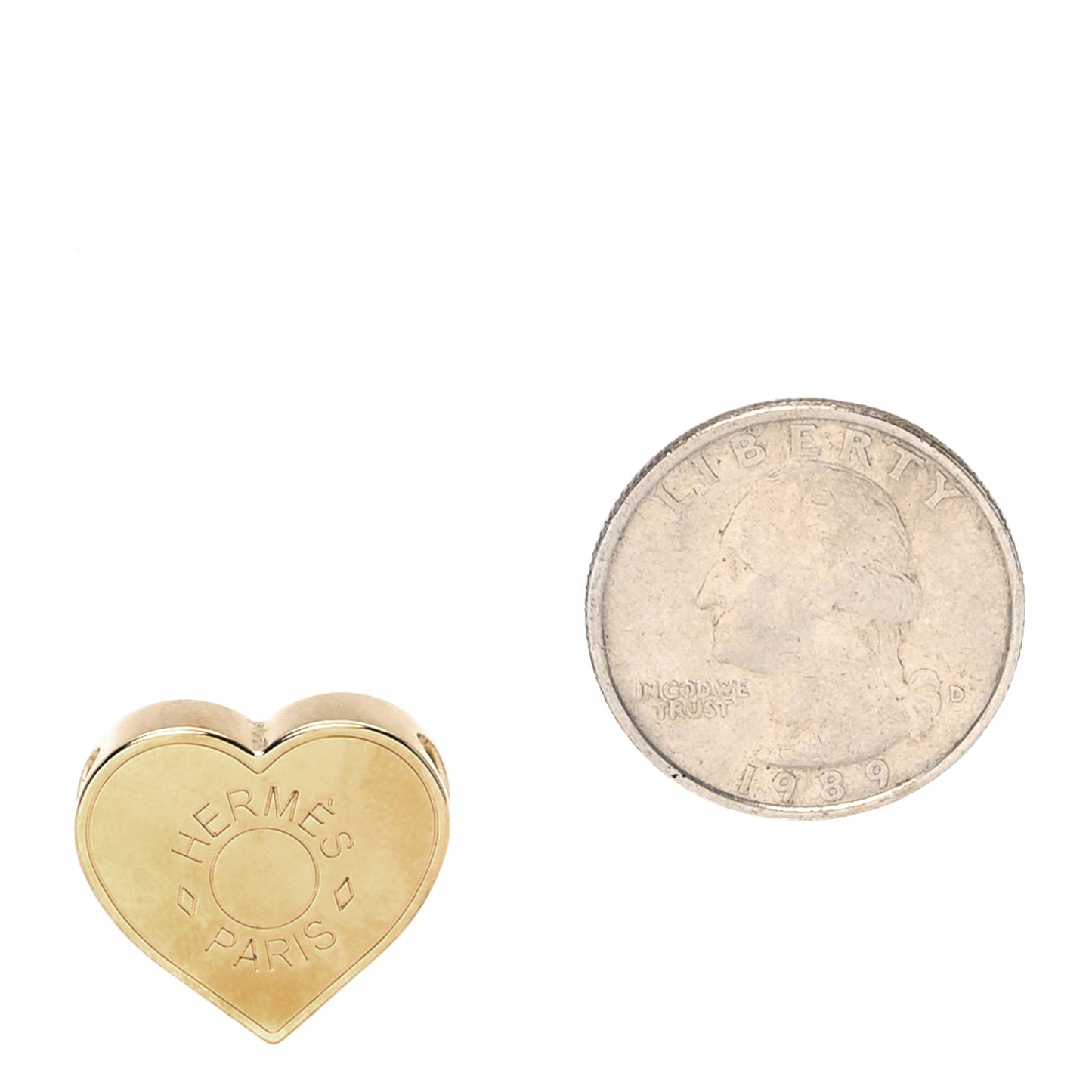 Permabrass Coeur Scarf Ring