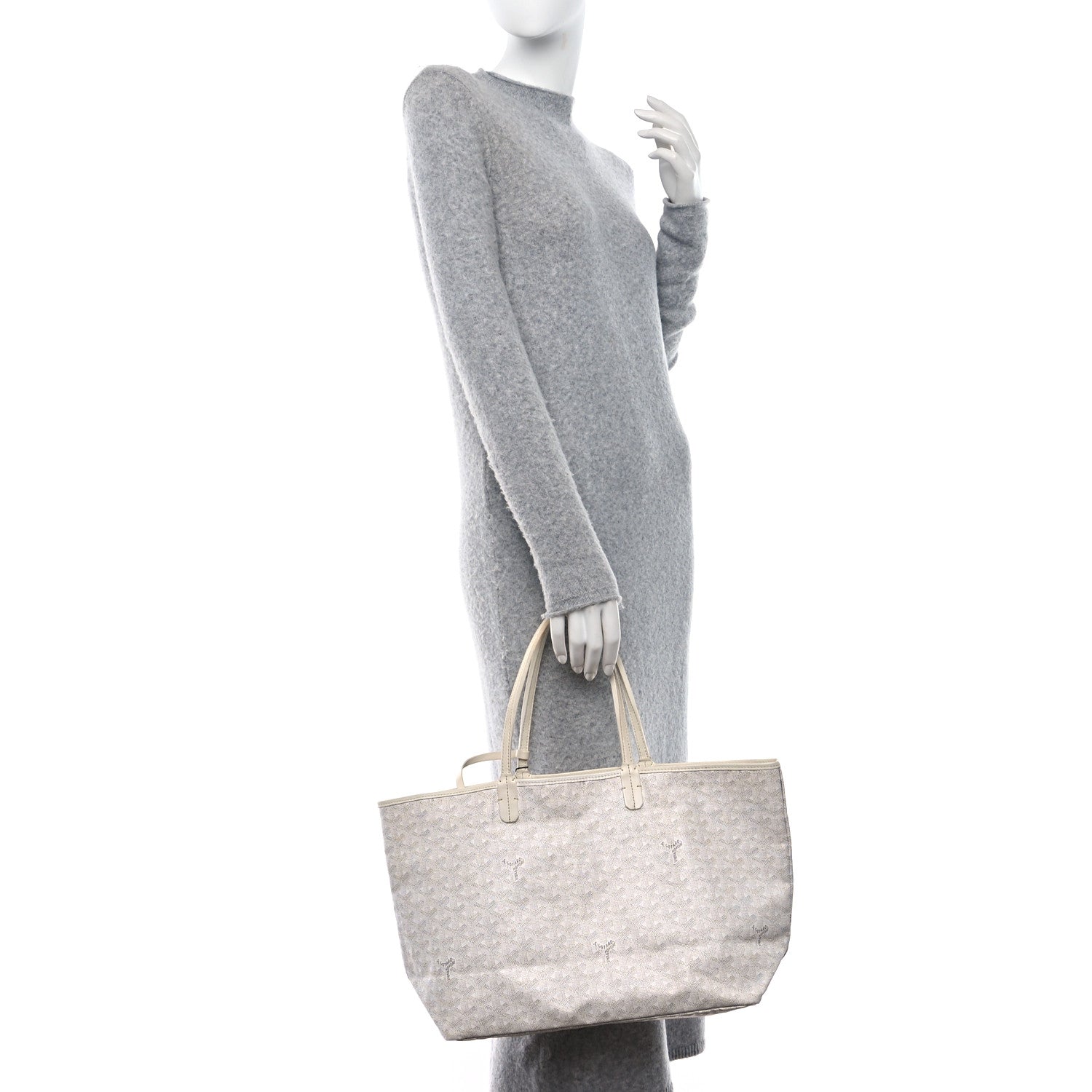 Goyard Goyardine Saint Louis PM White 2 of 13