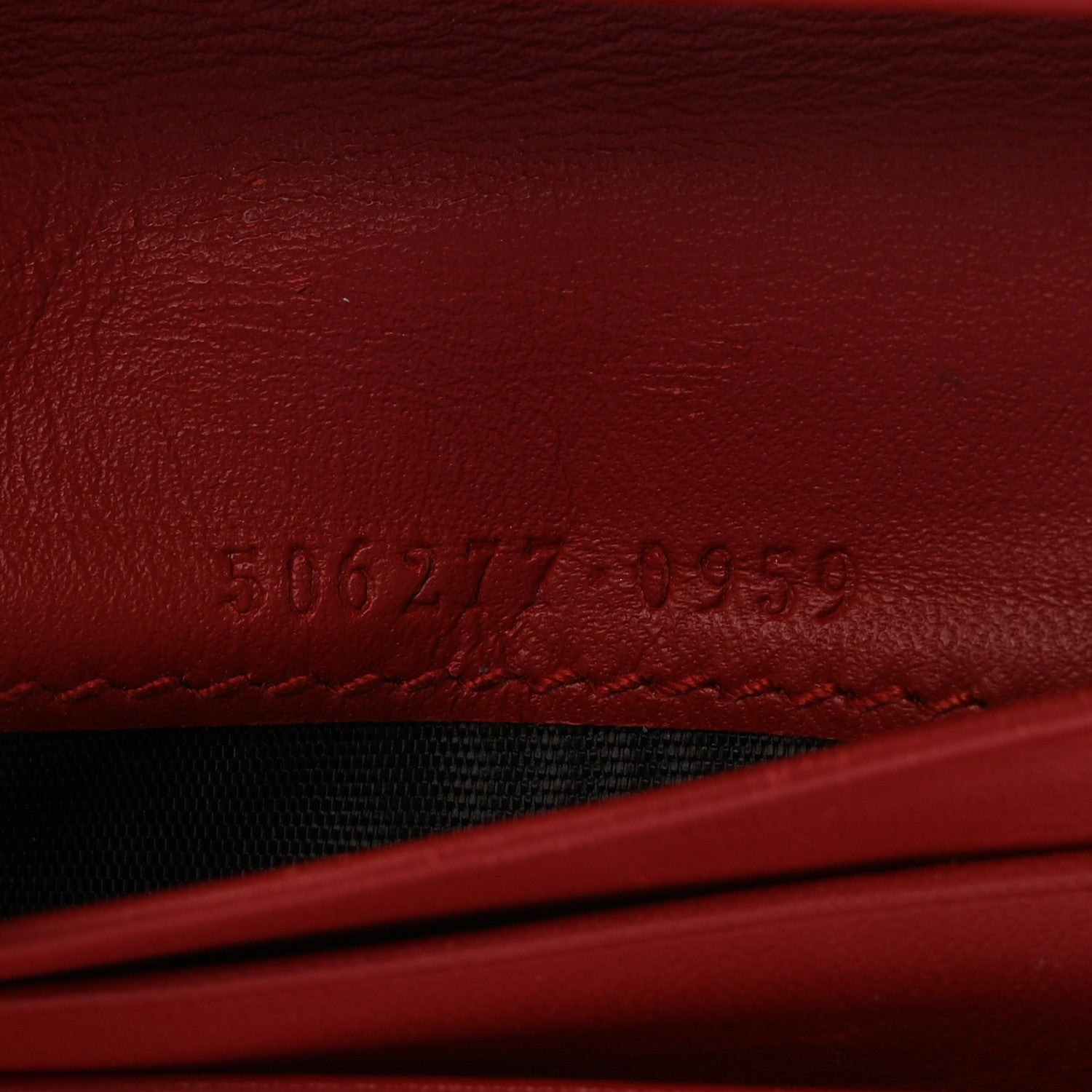 Gucci GG Supreme Monogram Bosco Patch Card Case Wallet Beige Malva Hibiscus Red 7 of 8