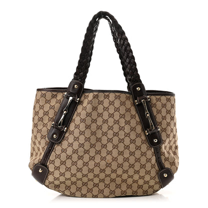 Gucci Monogram Medium Pelham Shoulder Bag Dark Brown 1 of 12