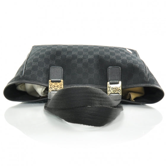 GG Monogram Pop Tote Black