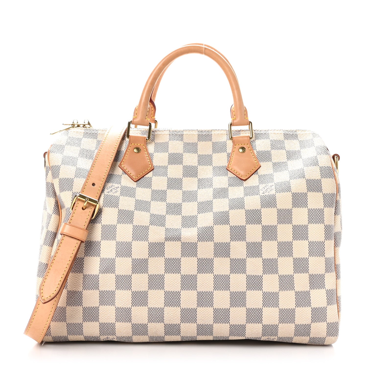 Louis Vuitton Damier Azur Speedy Bandouliere 30 1 of 13