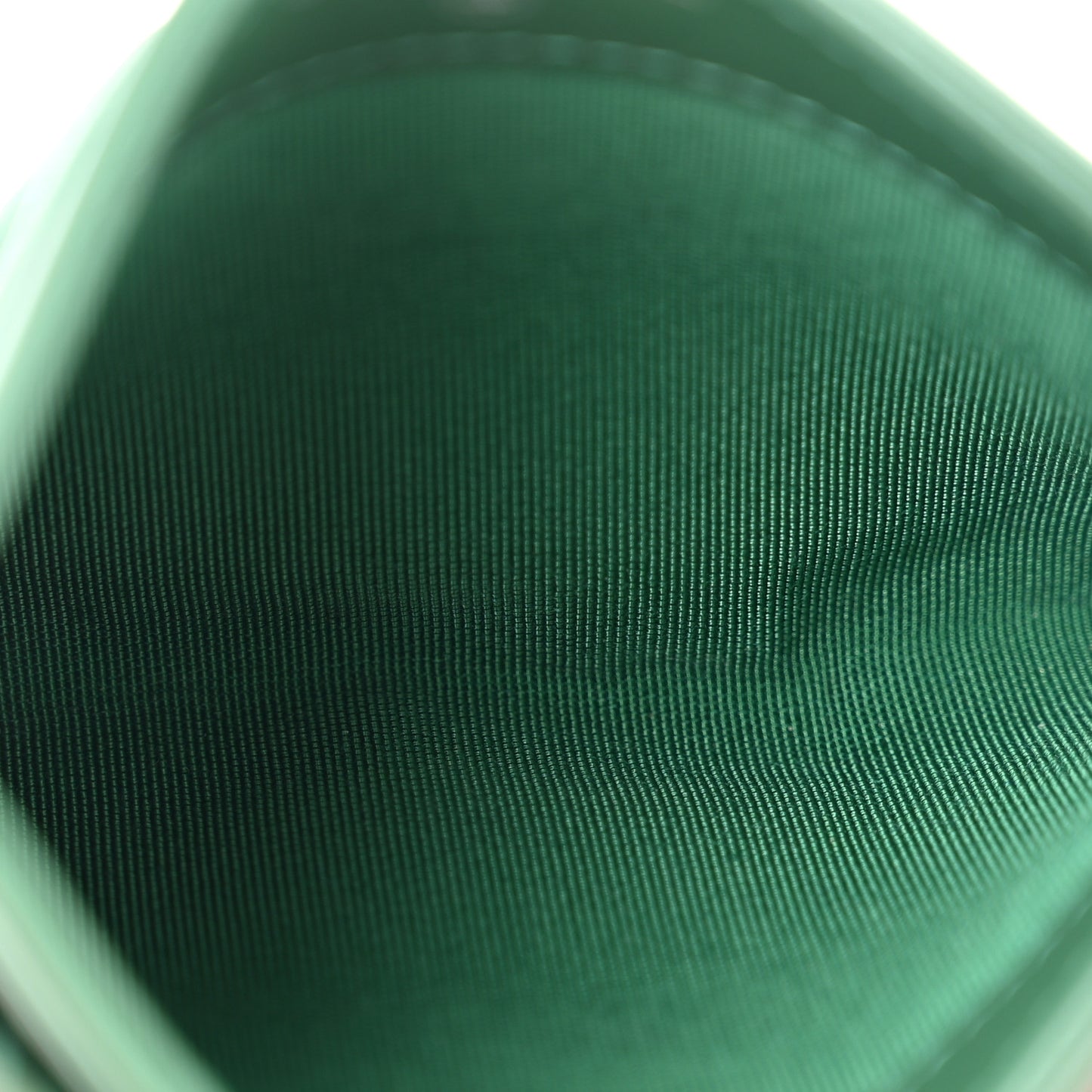 Lambskin Quilted Card Holder Green