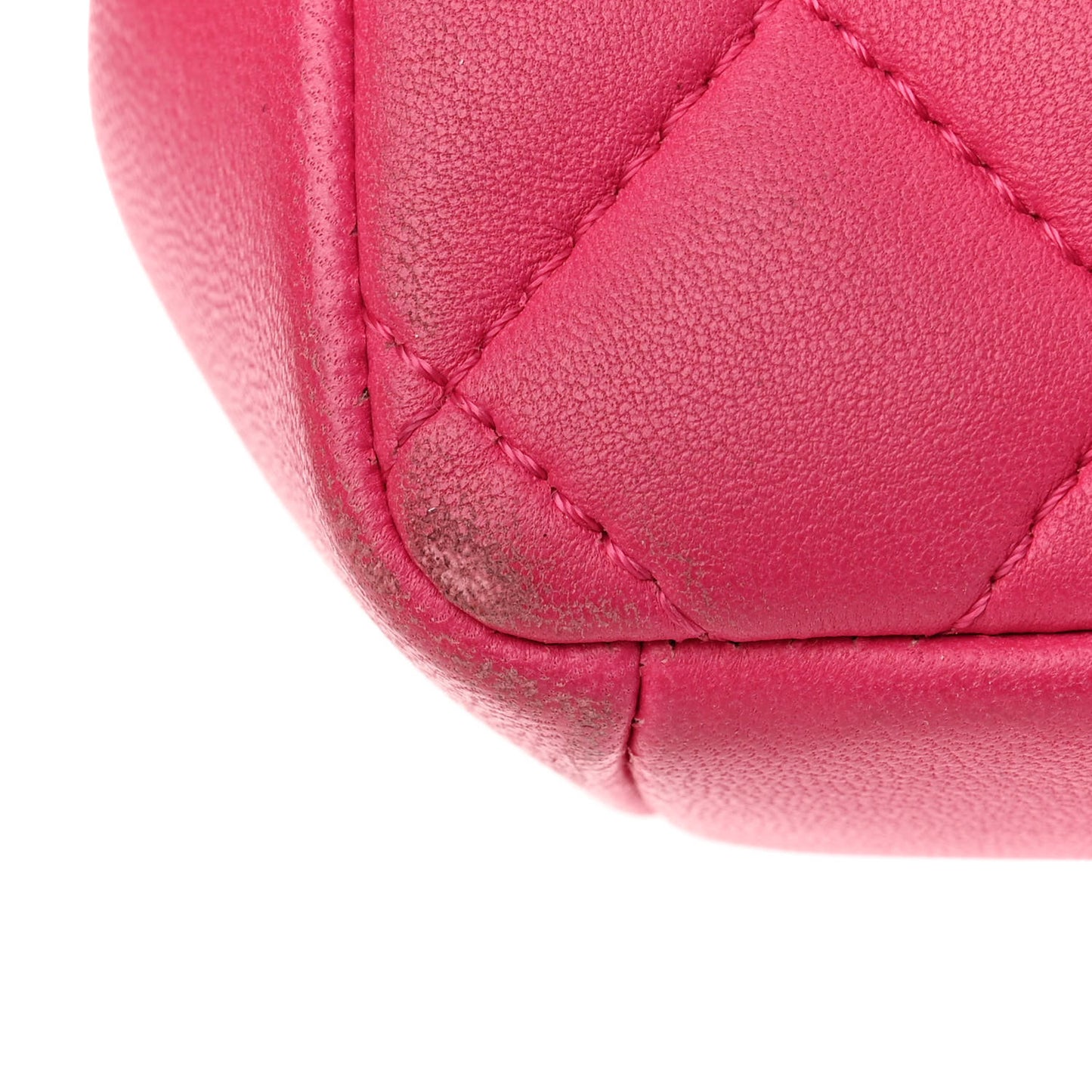 Lambskin Quilted Mini Mademoiselle Chic Flap Pink