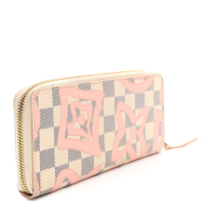 Louis Vuitton Damier Azur Tahitienne Clemence Wallet 3 of 13