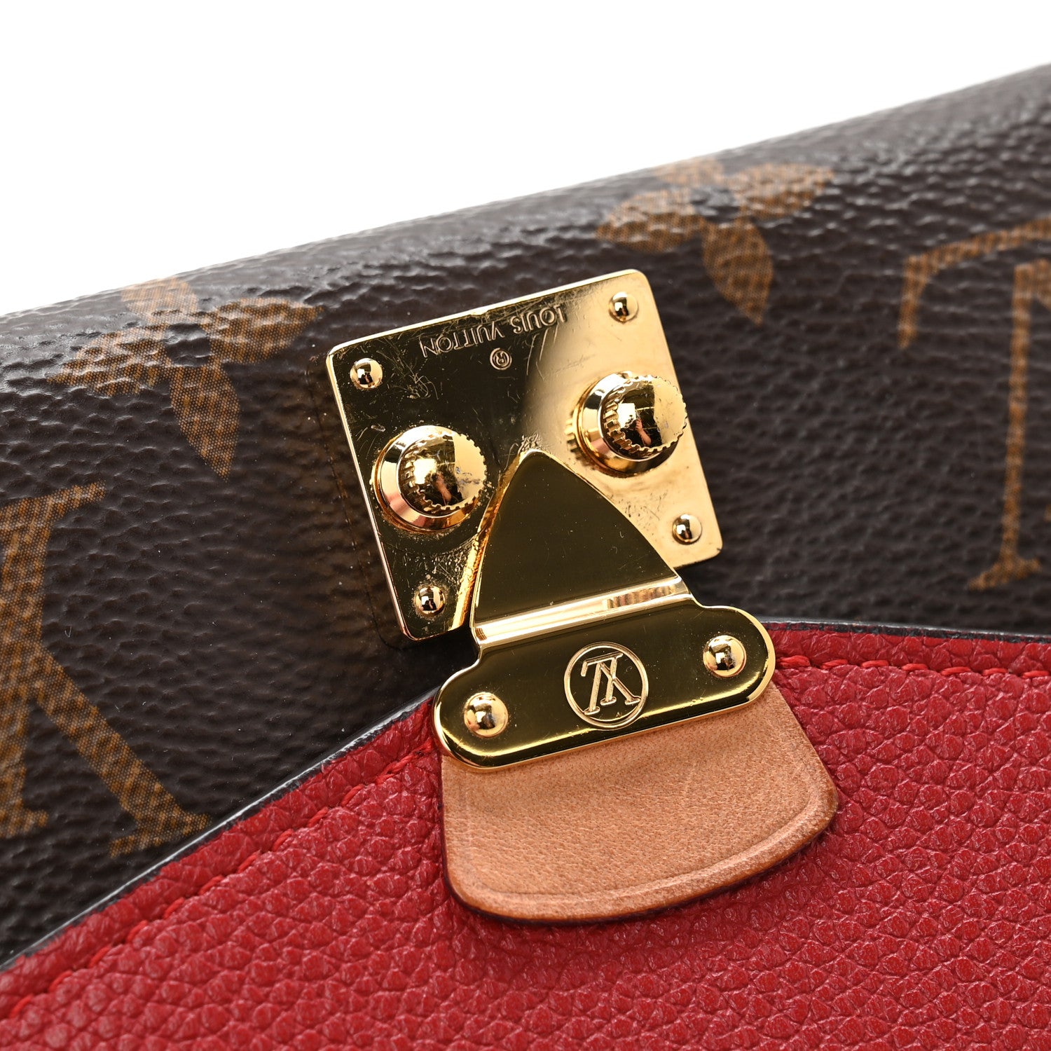Louis Vuitton Monogram Pallas Compact Wallet NM Cerise 9 of 12