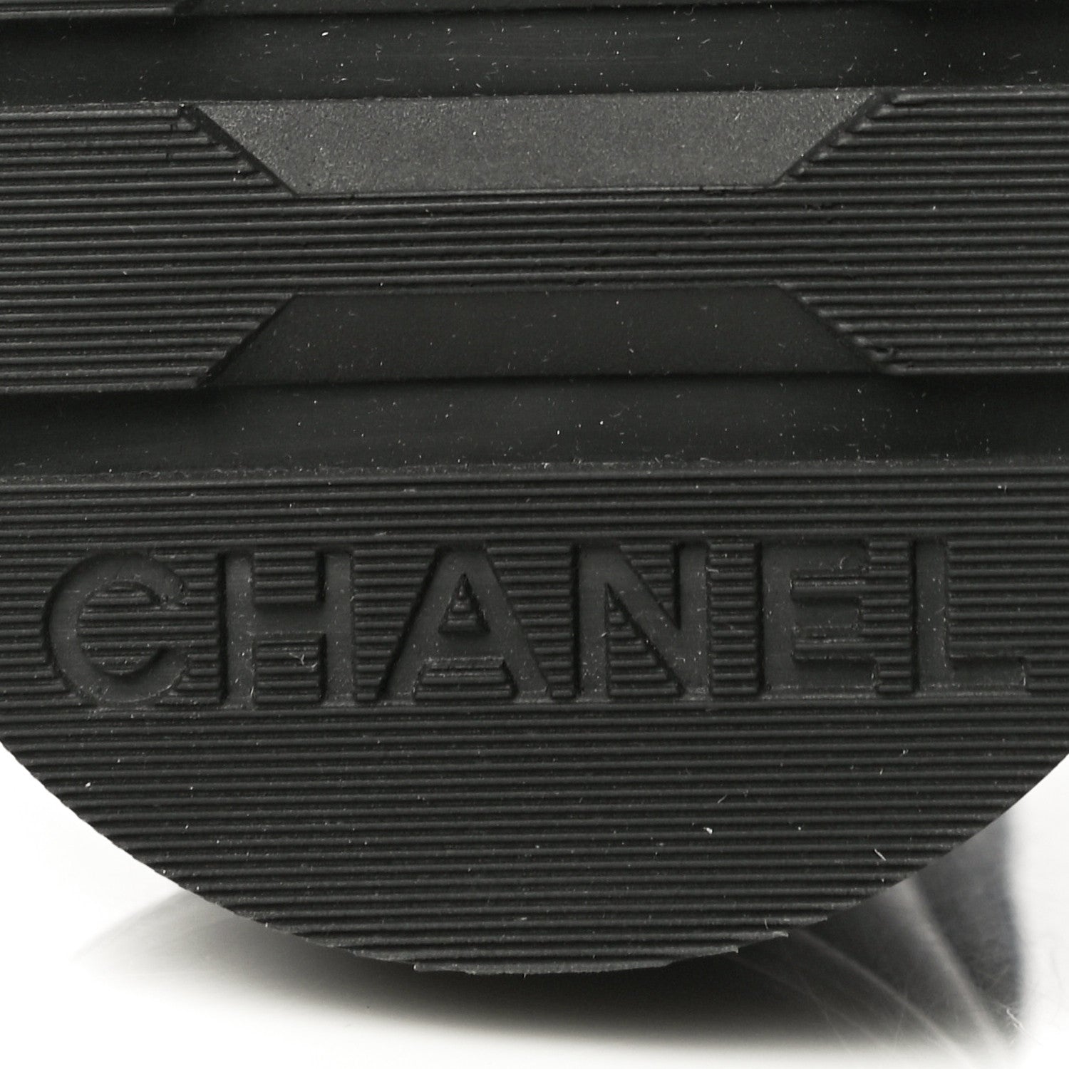 Chanel Shiny Lambskin Quilted Lace Up Combat Boots 36 Black 11 of 14