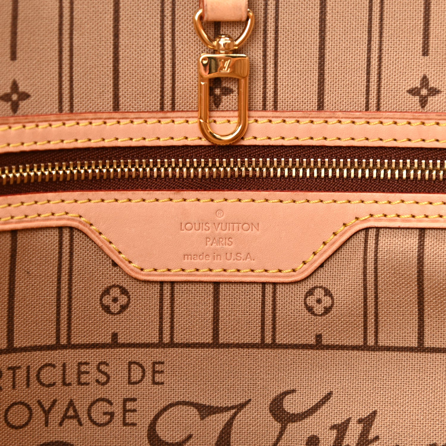 Louis Vuitton Monogram Neverfull MM 6 of 13