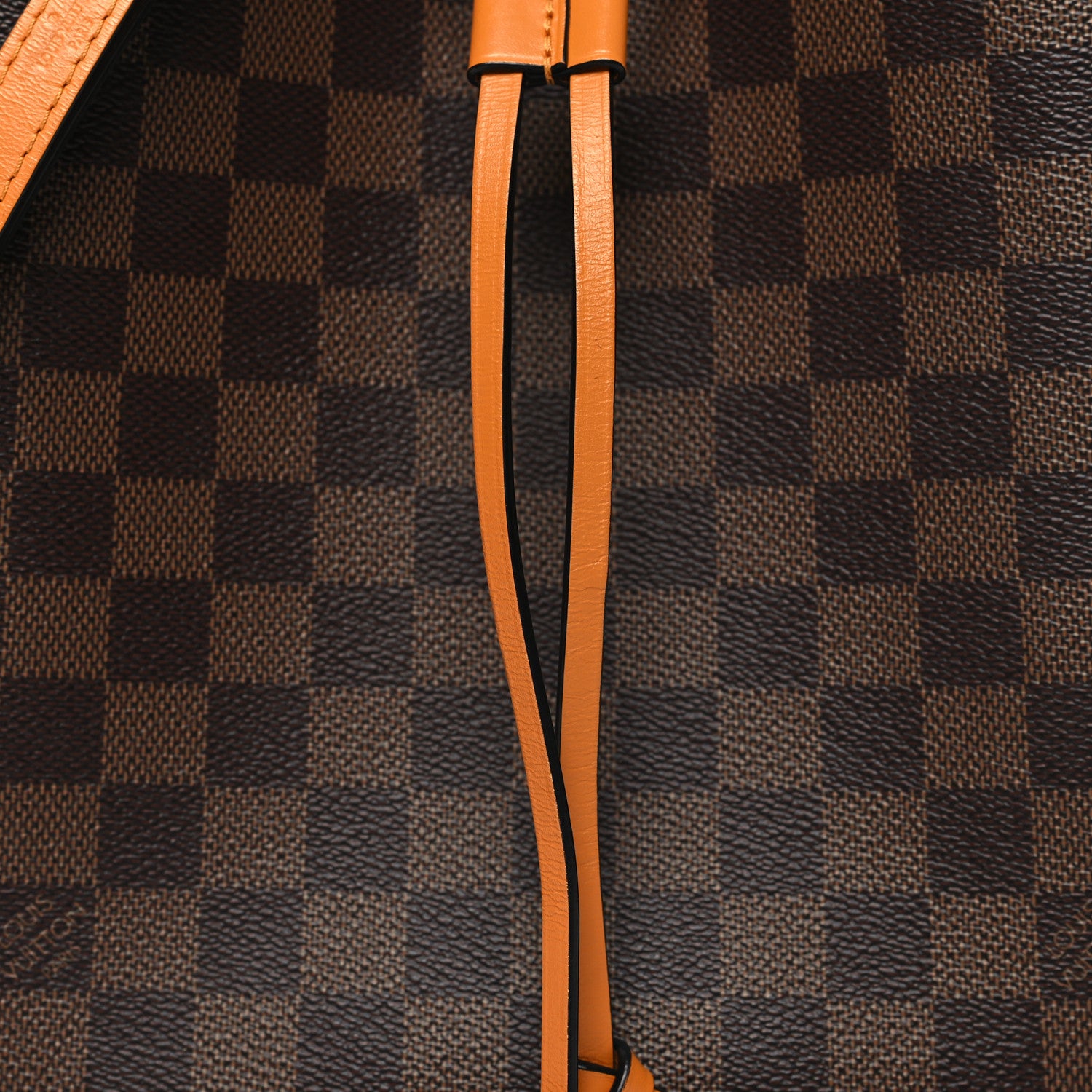 Louis Vuitton Damier Ebene Neonoe MM Safran 8 of 10