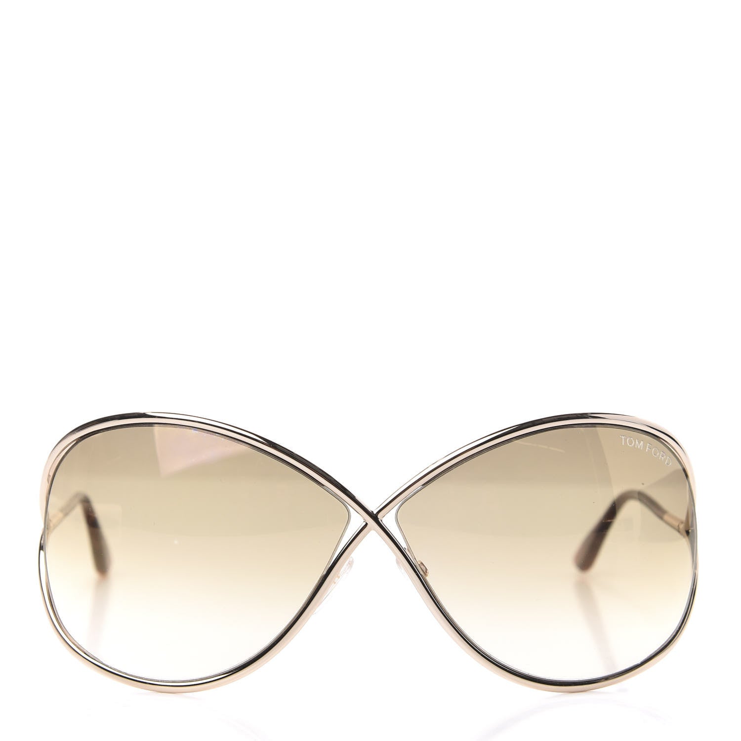 Tom Ford Miranda Crossover Sunglasses TF130 Gold 2 of 7