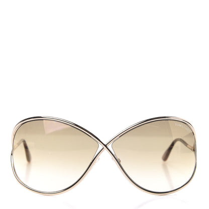 Tom Ford Miranda Crossover Sunglasses TF130 Gold 2 of 7