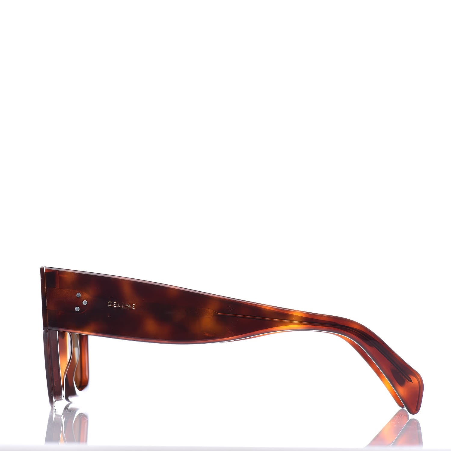 Celine Acetate Sunglasses CL40014I Dark Havana 3 of 6