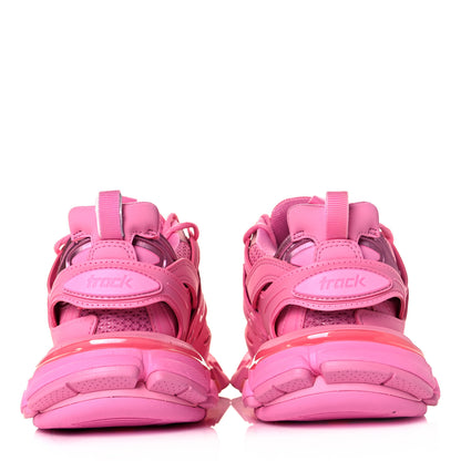 Balenciaga Mesh Nylon Womens Track Sneakers 38 Pink 5 of 9