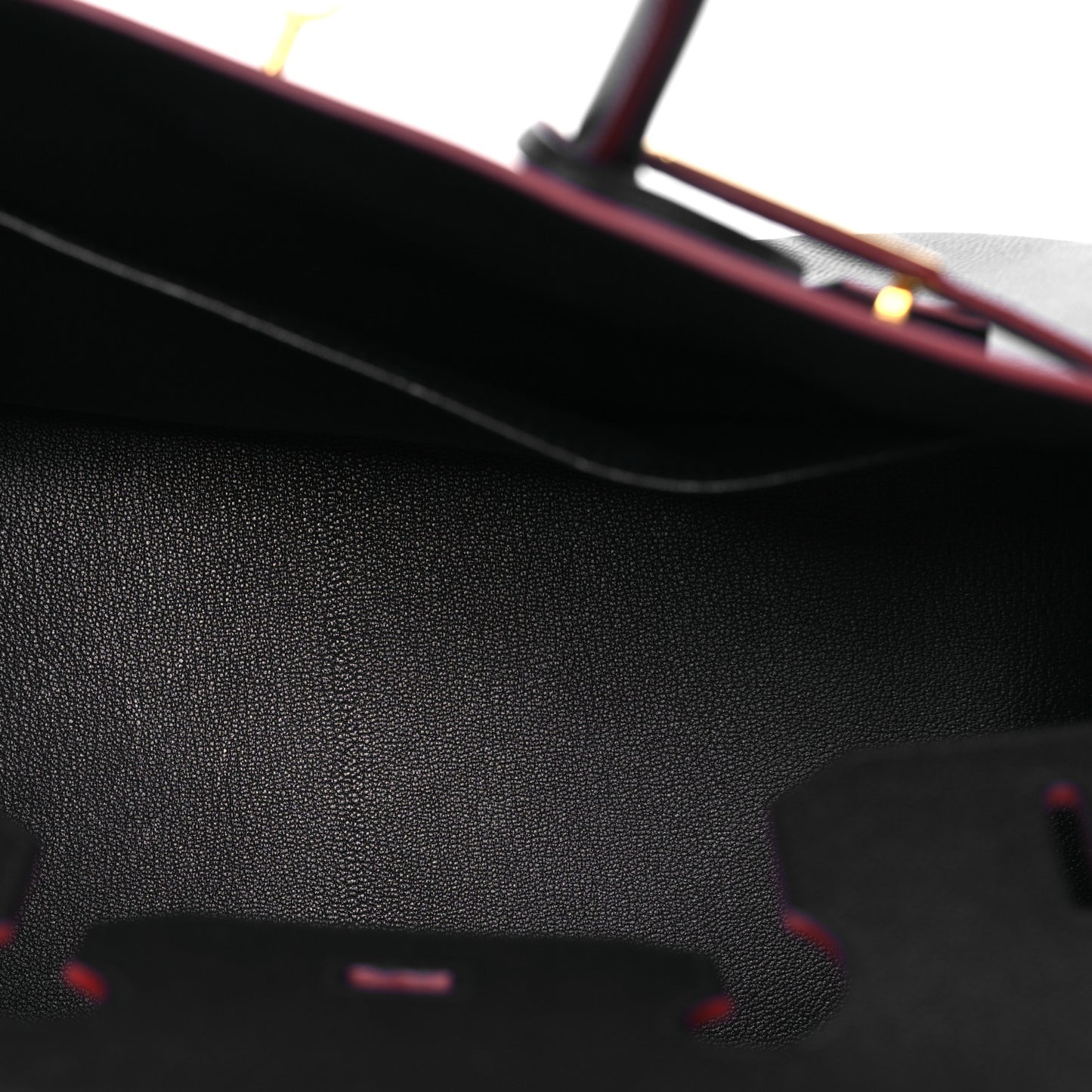 Epsom Contour Birkin 35 Bleu Indigo Rouge H