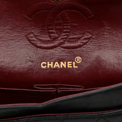 Chanel Lambskin Quilted Small Double Flap Black 5 of 13