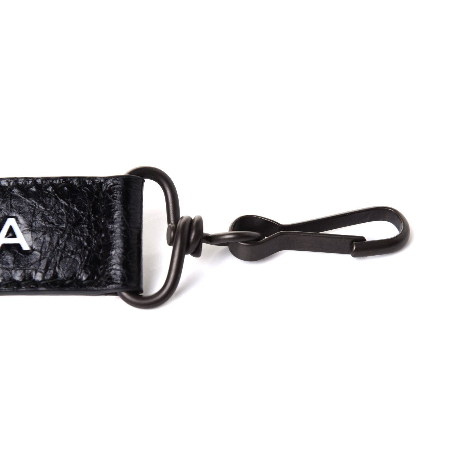 Balenciaga Agneau Classic Hardware Logo Shoulder Strap Black 4 of 6