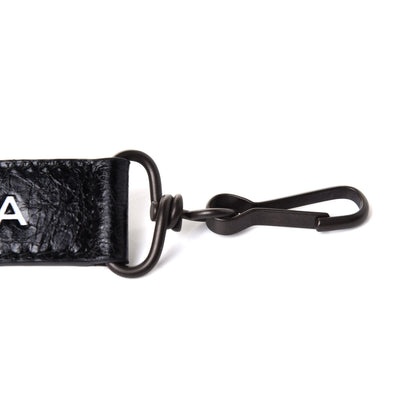Balenciaga Agneau Classic Hardware Logo Shoulder Strap Black 4 of 6