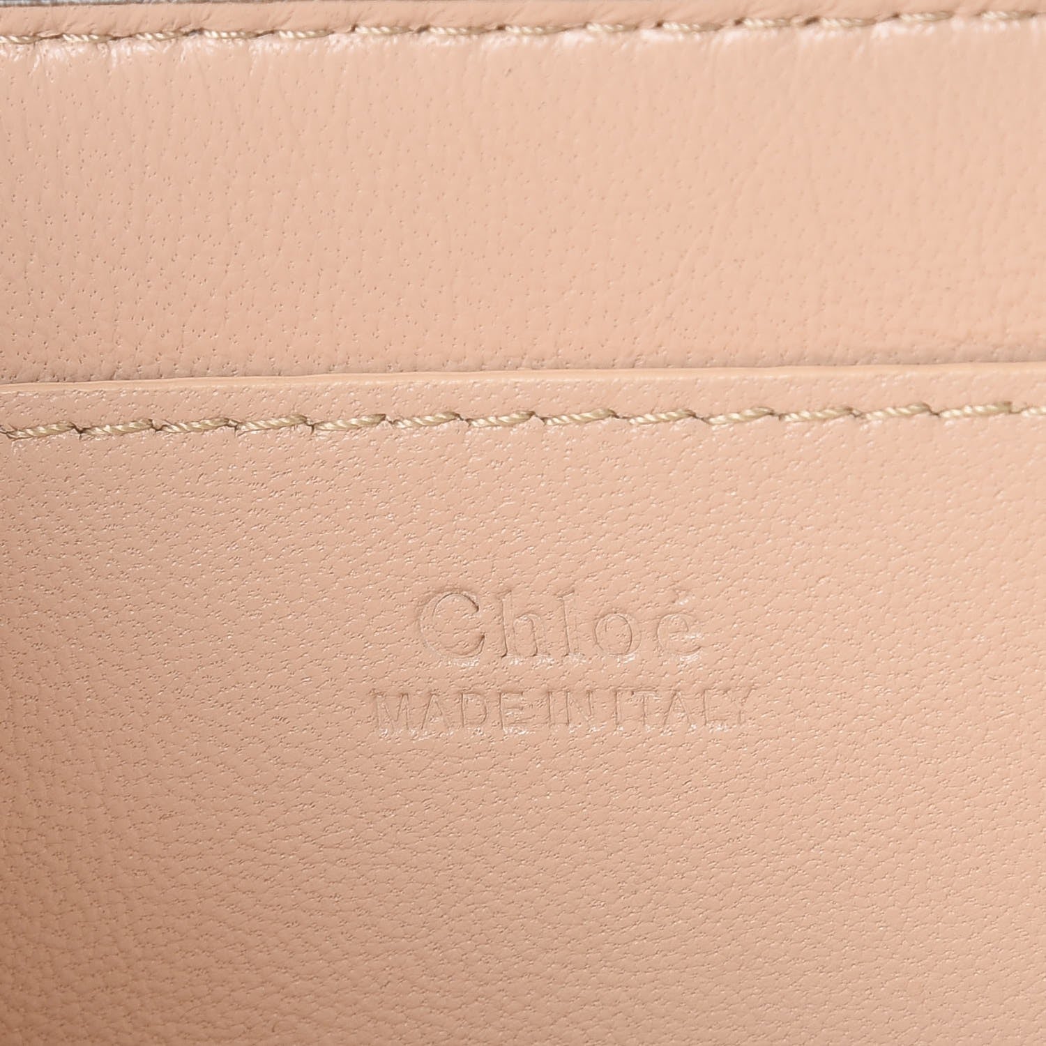 Chloe Nappa Medium Elle Chain Clutch Blush Nude 6 of 9