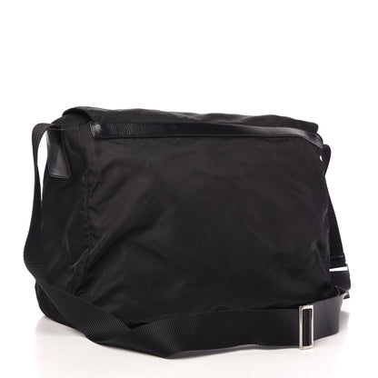Prada Nylon Vela Messenger Bag Black 3 of 12