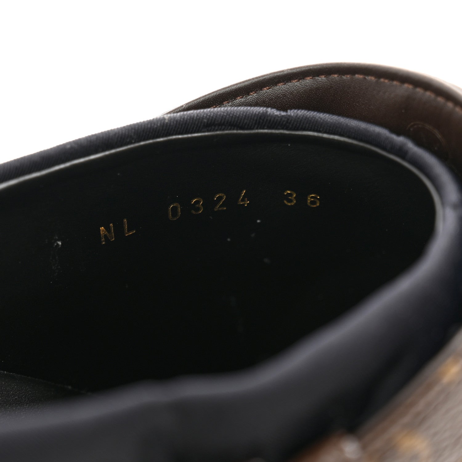 Louis Vuitton Nylon Embossed Monogram Aspen Platform Clog Mules 36 Black 8 of 10