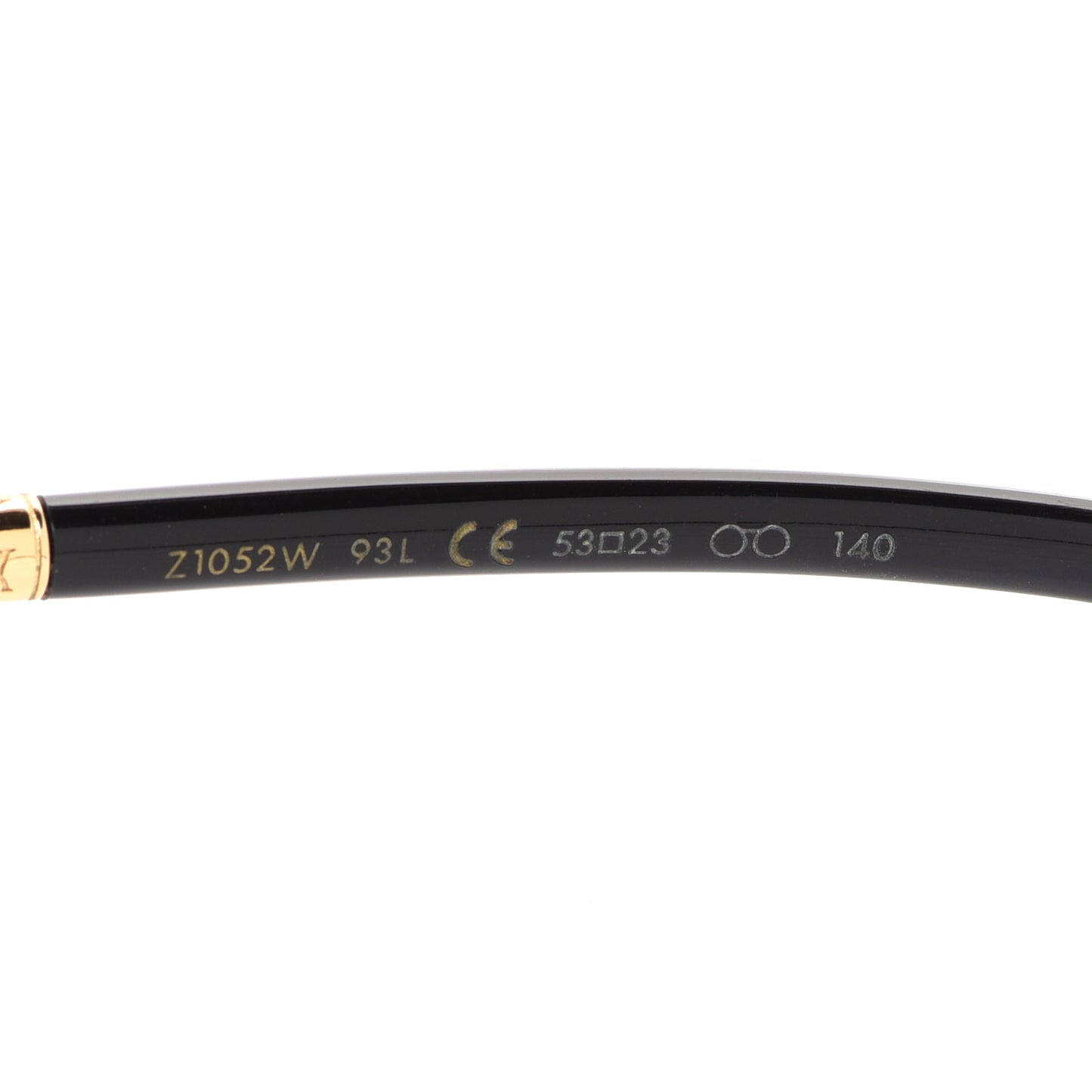 Acetate Round Sunglasses Z1052W Black