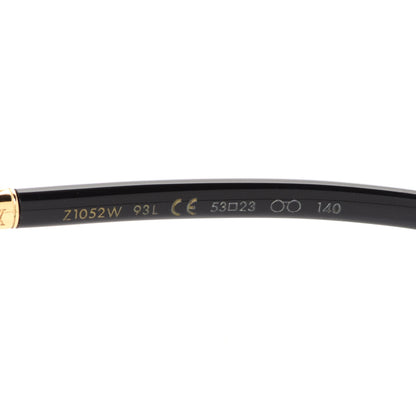 Louis Vuitton Acetate Round Sunglasses Z1052W Black 6 of 8
