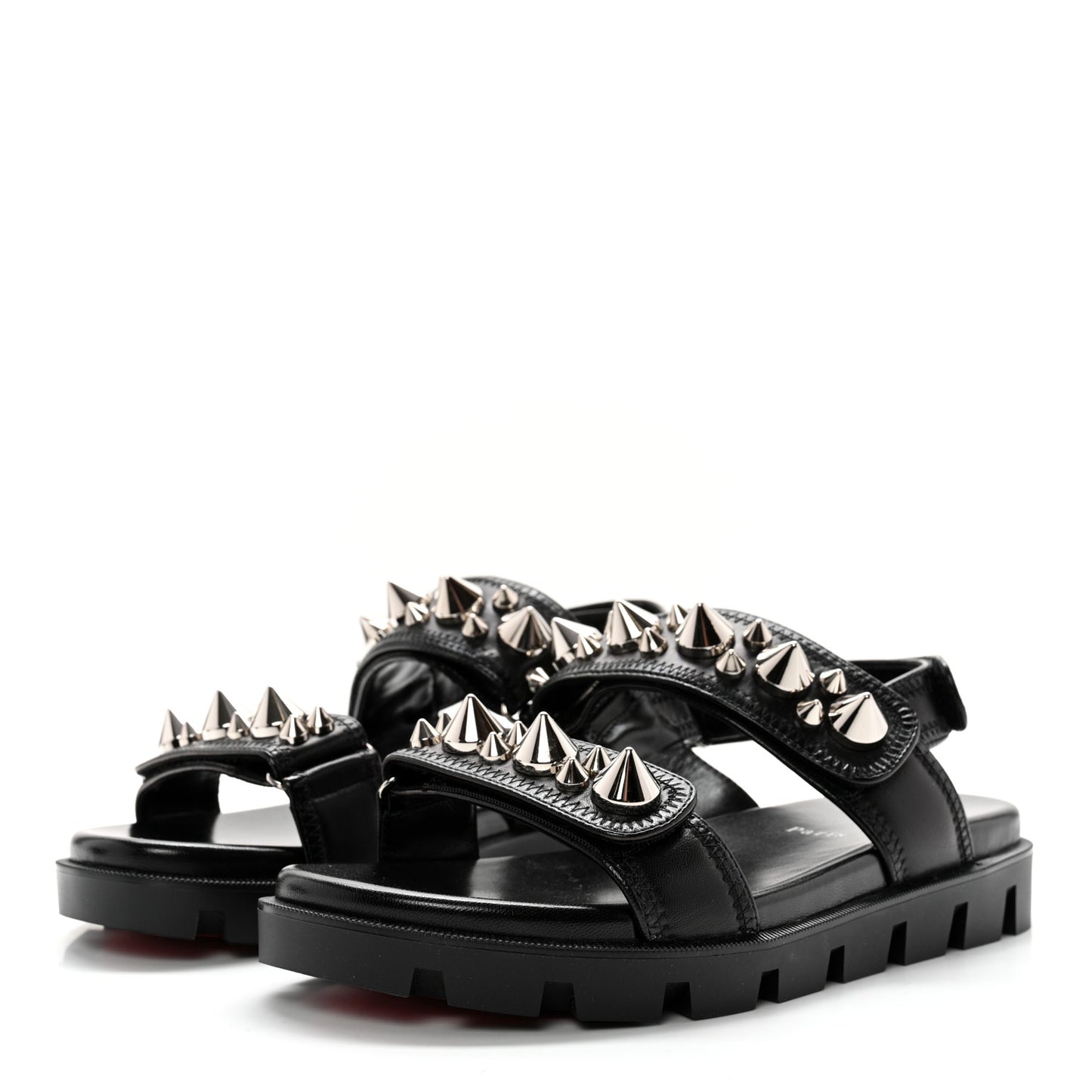 Nappa Spikita Cool Platform Sandals 39 Black