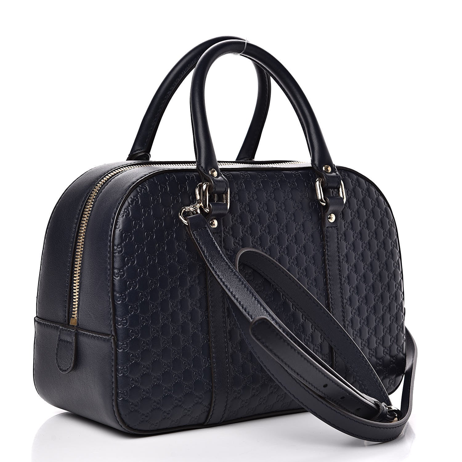 Gucci Microguccissima Medium Crossbody Bag Blue 3 of 11