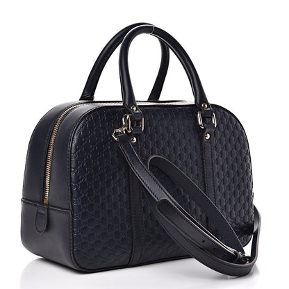 Gucci Microguccissima Medium Crossbody Bag Blue 3 of 11
